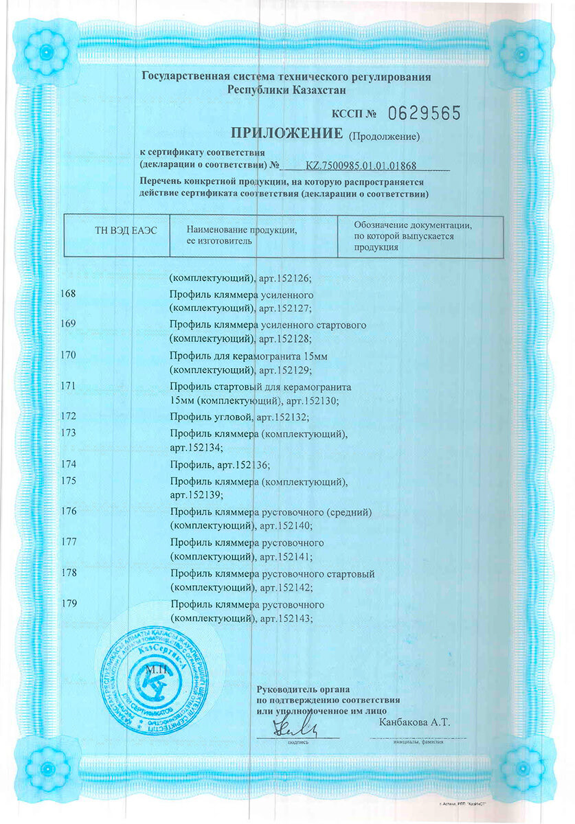 Сертификат на НФсВЗ 2020 г.